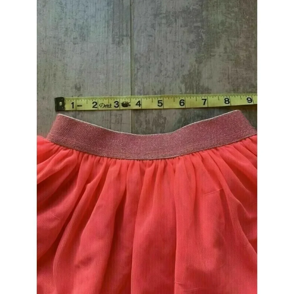 BABY GAP Girls Toddler Tutu Neon Bright Pink Glitter Skirt 3 Years 3T